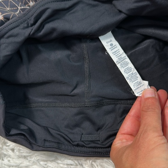 Lululemon Pace Rival Skirt II *4-way Stretch Sugar Crush Multi / Black - Picture 3 of 5